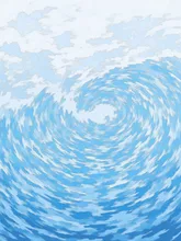 波がいきてる