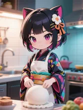 餅つき終わって丸めるだけのやつ