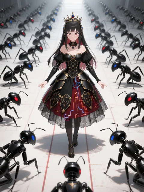 女王になった少女