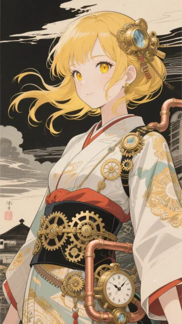 Edo Steam Girl