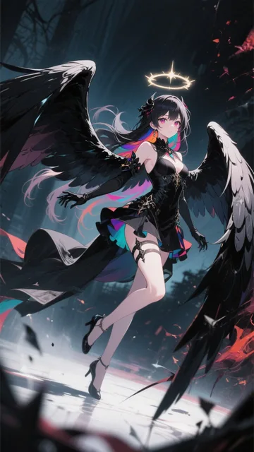 黒翼の堕天使