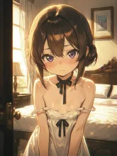 首のリボン·ほどけかけた結び の投稿作品