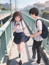 この男子高生最低! — パンパかパンさんのAIイラスト