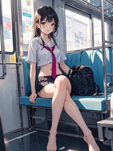 電車で盗撮をしていたら…