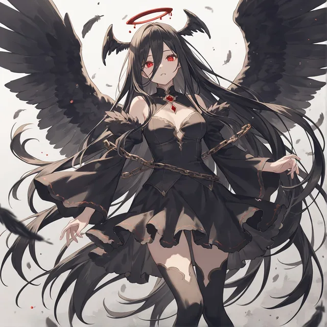 黒衣の堕天使