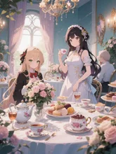 大人のままごと^⤚^お茶会( ˙꒳​˙ )‪꜆🍵‬