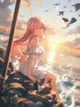 海女·潮風に輝く、海の乙女 の投稿作品
