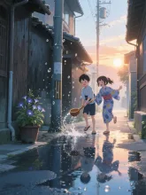 打ち水