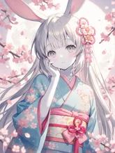 画像生成チャレンジ·兎耳少女 の投稿作品