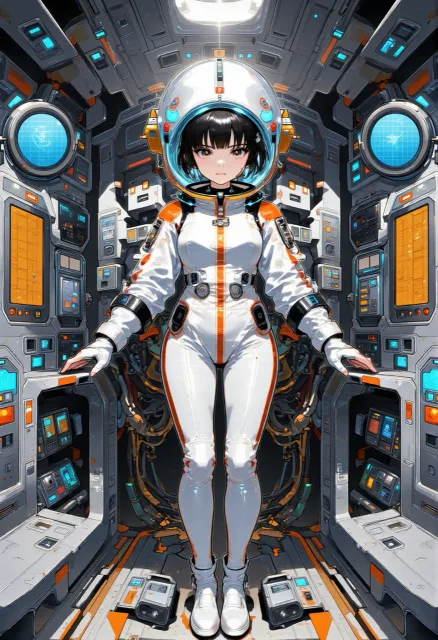 セミリアルアニメ風 - 宇宙ステーション / 風男