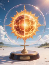 太陽の模型