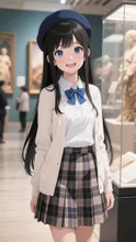 黒髪娘💕美術館デート❤️