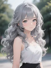 横の三つ編みがチャームポイント❤️