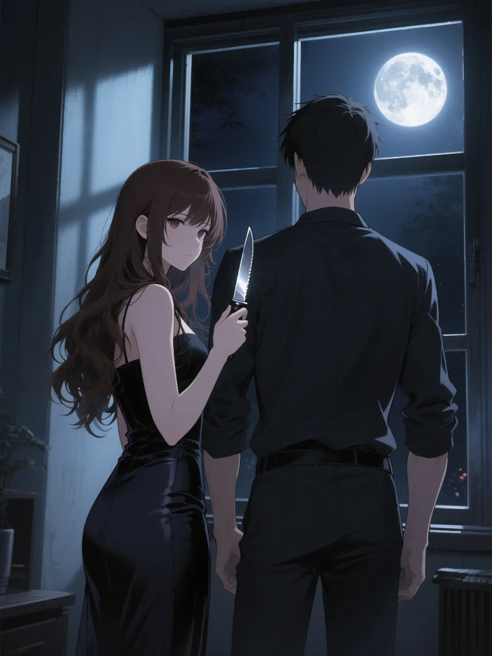 裏切りの夜 — れいんさんのAIイラスト