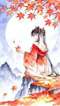 紅葉狩り — MAOMAOさんのAIイラスト