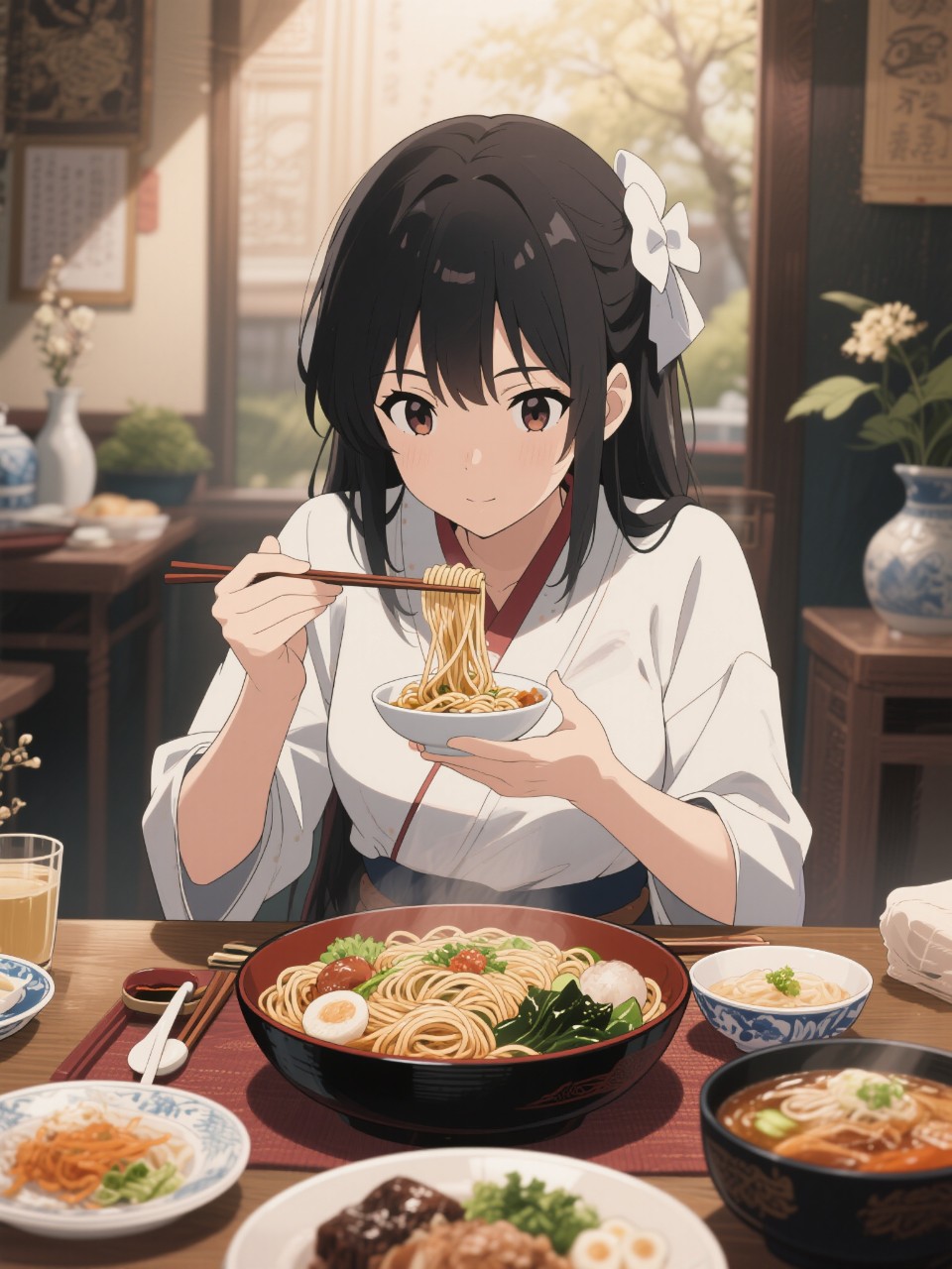 お蕎麦は美味しいね