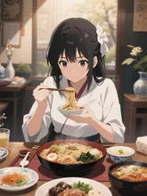 お蕎麦は美味しいね