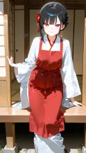 江戸の町娘·団子屋の店先で の投稿作品