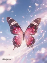 宝石の蝶々