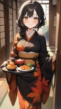 E　彩り秋めく
