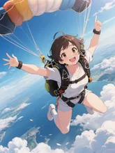 スカイダイビング