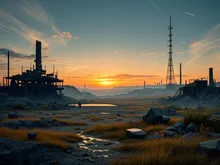 人類が最後に見る風景 — 風景イラストのAIイラスト|SUPPART