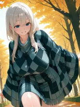 ポンチョ·秋の並木道で の投稿作品