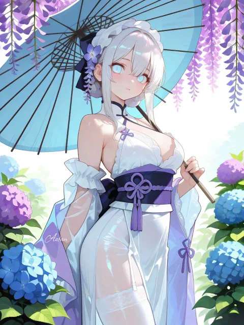 紫陽花娘