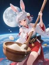 餅つき