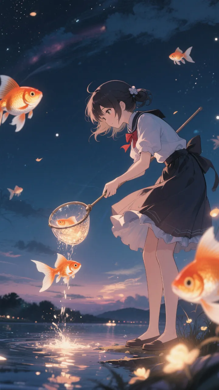 金魚すくい