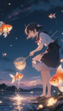 金魚すくい