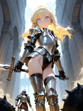 女騎士·鎧の下は薄い の投稿作品