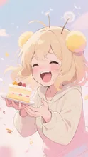 笑顔が先🌸ケーキはあと🎂