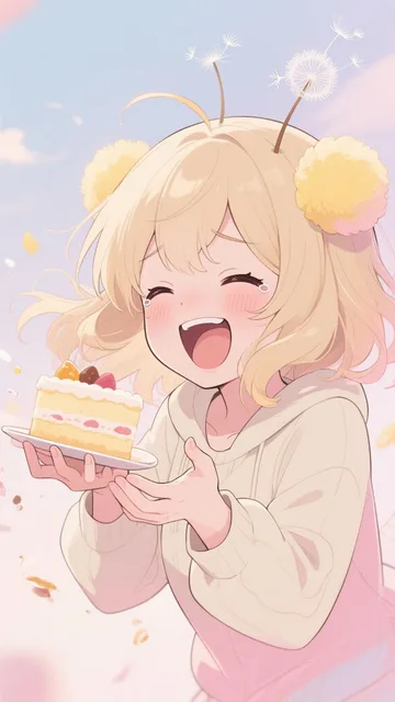 笑顔が先🌸ケーキはあと🎂