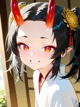 ツインテールの鬼姫