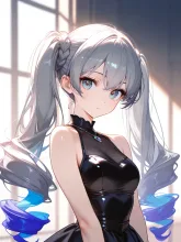 グレーとブルー