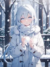 初雪 — みゆうさんのAIイラスト