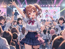推しのアイドルの女の子 — 小川さやかさんのAIイラスト