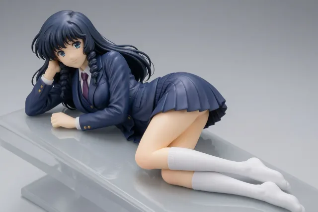 服をニットベスト着用のブレザー制服に変更ベスト紺色
