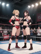 画像生成チャレンジ·プロレス の投稿作品