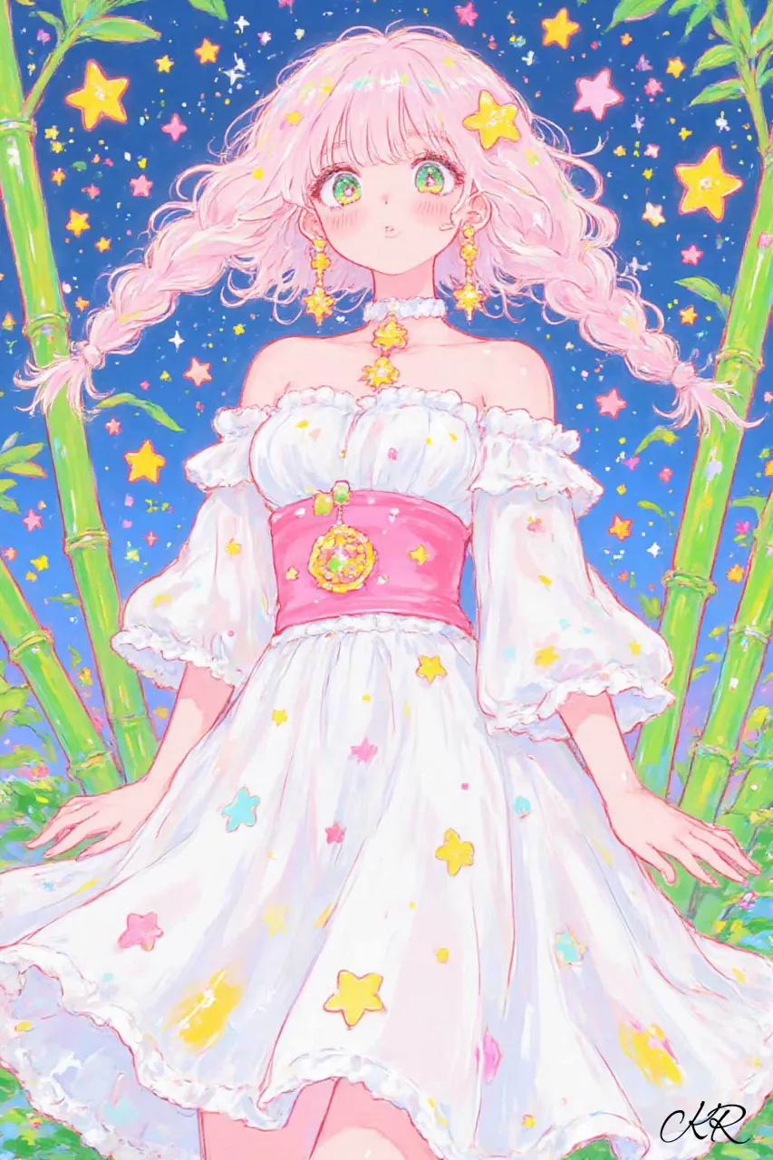 カラフルで可愛いイラスト