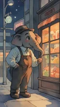 駄菓子屋の象