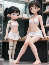 人形 vs 生身·動かないほうは の投稿作品