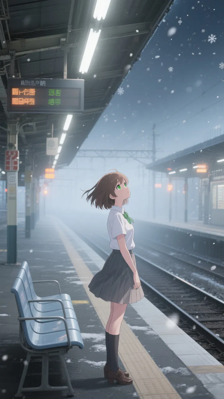 お母さんに会いたい夜、稚奈。