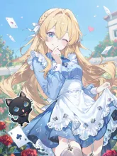 薔薇園の淑女