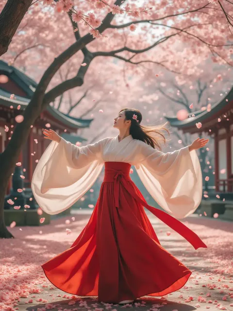 A breathtaking photorealistic… - 巫女 vs シスター