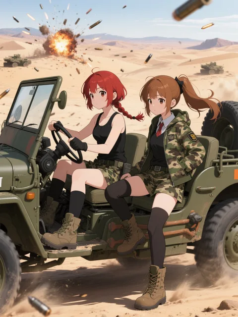 戦場ドライブ