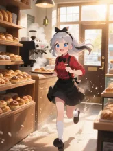 パン屋さんの結衣。
