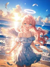 舞い降りる天使·夏チャレンジ の投稿作品