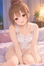 遥香のビスチェ。